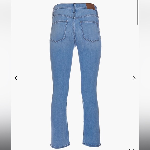 Madewell Cali Demi-Boot Jeans in Barnard Wash - Light Wash - Picture 3 of 12